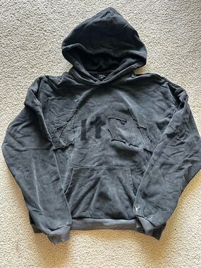 Ditch LA Missing Patch Pullover Coal Size Small